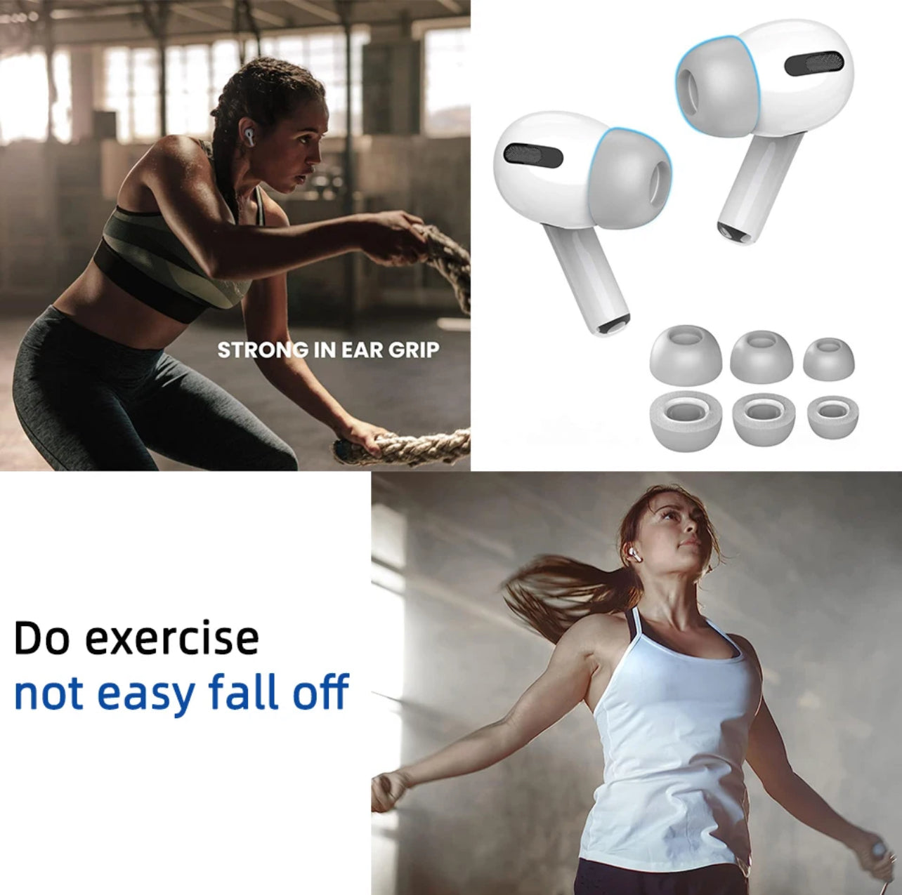 Direct Replacement AirPods Silicone EarBuds- AirPods Accessories Direct Replacement AirPods Silicone EarBuds- AirPods Accessories